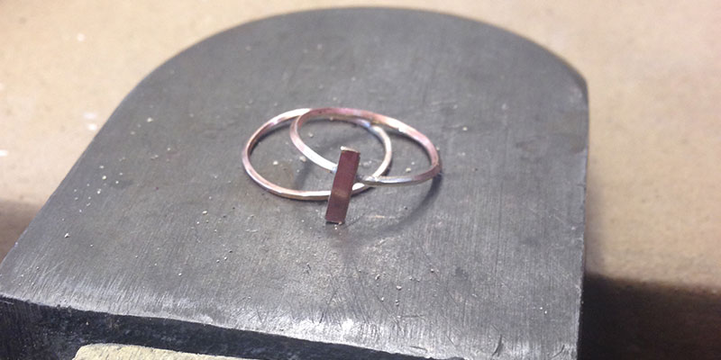 My two soldered wire rings